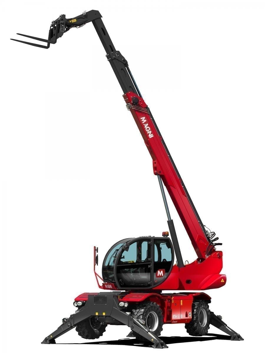 5.18 Smart - Chariot télescopique rotatif RTH avec système R.F.ID et stabilisateurs pivotants_0