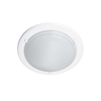 APPLIQUE PLAFONNIER Ø: 28 5 CM MIRAMAR 1X42W E27 BLANC - BRILLIANT - 90191_05_0