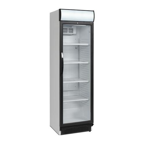 Armoire boissons avec 1 porte vitrée et canopy blanche -  390 litres - CEV425WC_0