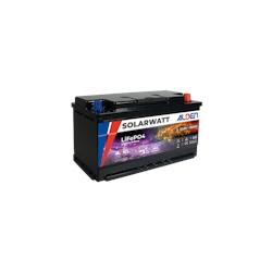 Batterie Lithium 150ah Solarwatt Lifepo4 Bluetooth Chauffage Intégré Usage Non Intensif Alden - noir 3665476753149_0