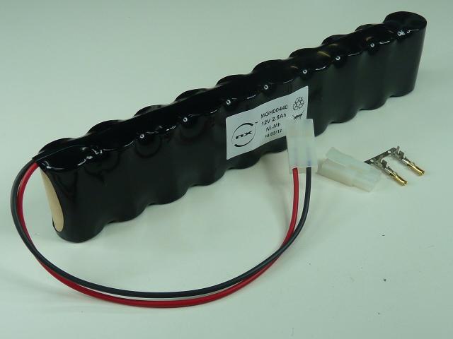 Batterie NiMH 10x SC NX ST1 10S1P - 12V 2500mAh - Tamya_0