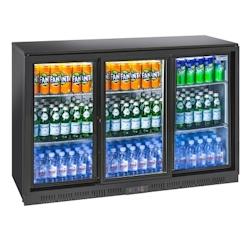 Comptoir bar réfrigérée, 3 portes coulissantes, Classe B, 320 L - Cool Head - BBC-330S_0