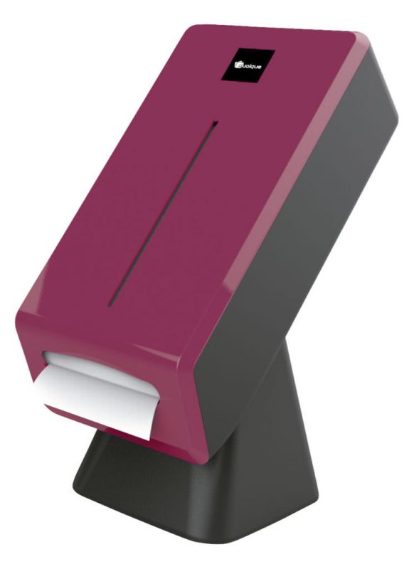 D1021 - Distributeur de serviettes buffet stand bordeaux - Qualque - 19,5x47x46,8 - Haute capacité et design minimaliste_0