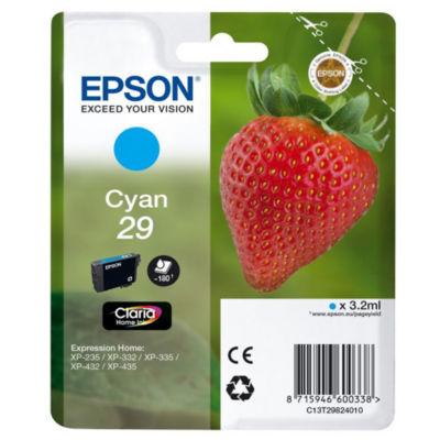 Epson 29 'Fraise' Cartouche d'encre originale Claria Home (C13T29824012) - Cyan_0