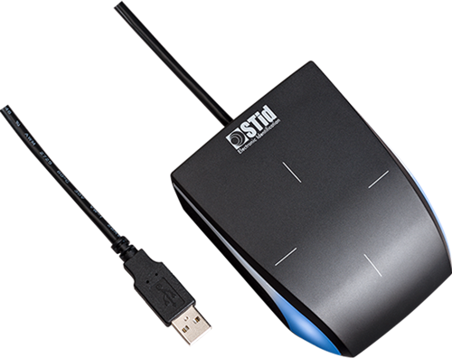 Lecteur enrôleur USB de badge de proximité 13,56 MHz 31-UTP-USBMF1 - REF: 390.3360_0