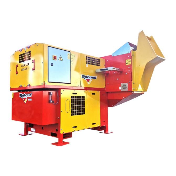 Machine à bûchettes XYLOFLAM 330/450 - pour bois jusqu'à 45 cm - 5 longueurs de coupe - version électrique ou thermique_0