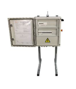 Mcpatcx104 - Armoires électriques de chantier - H2MC - Plastrons intérieurs amovibles - IP21 - Polyester IK10/IP66 - Norme EN61439-4_0
