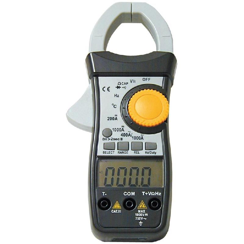 Pince ampèremétrique AC & DC 1000 A - CAT III 600V - Référence : 352DIP_0
