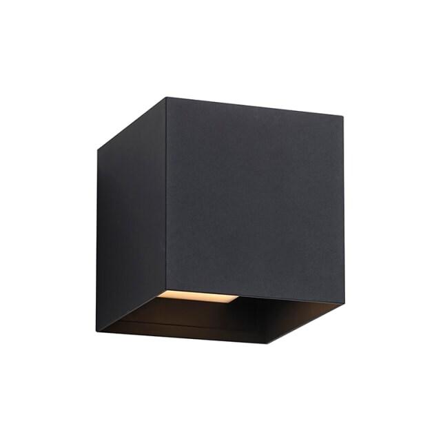 ROSSINI ILLUMINAZIONE Applique D'Extérieur Bi-Émission Kado, Coloris Anthracite, Raccordement E27, Degré De Protection Ip65, Design Moderne En Alum_0