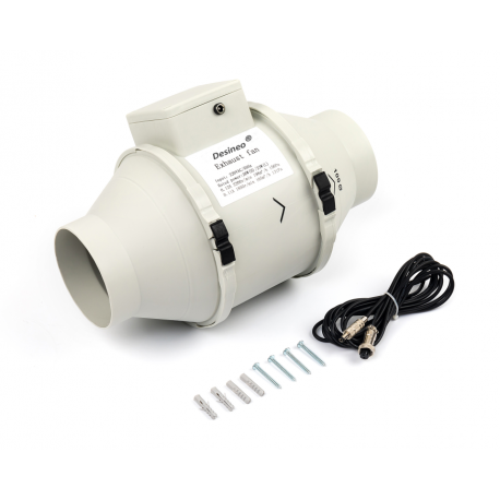 Ventilateur d'extraction d'air - Pour générateur de vapeur Desineo série pro - Fonctionne avec transformateur 12V DC 3A mini_0