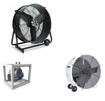 Ventilateur mobile - Gamme VD450 - Débit 5000 m³/h - Utilisation en soufflage ou aspiration_0