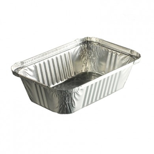 100 BARQUETTES JETABLES ALUMINIUM COUVERCLE SÉPARÉS OPERCULABLE 900ML