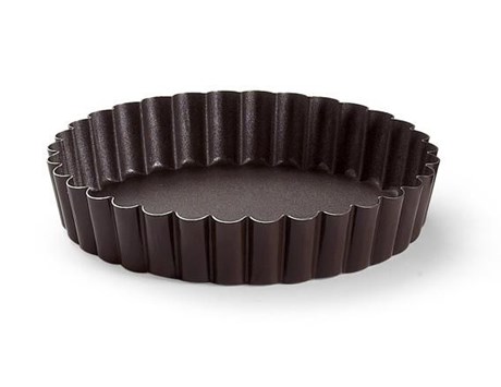 12 MOULES À TARTELETTES CANNELÉS 10 CM