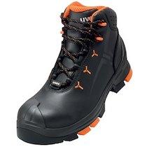 2 CHAUSSURES MONTANTES S3 SRC, T. 46, NOIR/ORANGE