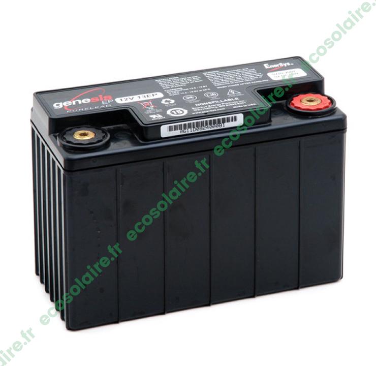 Batterie étanche GENESIS G13EP 13Ah 12V - Plomb pur, haute densité de puissance et grande plage de température_0