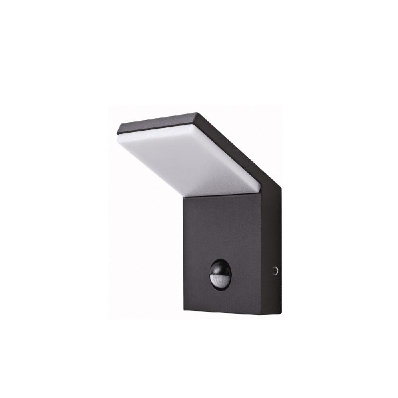 Beneito & Faure Applique Murale Led Ip54 9W Avec Capteur Noir 2200K/2700K/3000K Avec Détecteur De Luminosité Et De Présence - noir 8436590212011_0