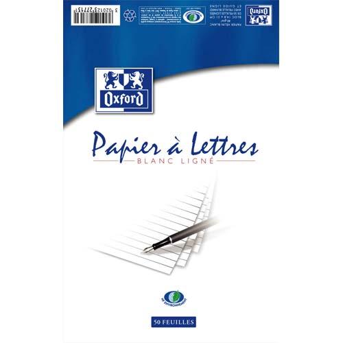 BLOC DE CORRESPONDANCE, A5, BLANC, LIGNÉ, - LOT DE 9