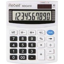 CALCULATRICE DE BUREAU SDC 410, BLANC - LOT DE 3