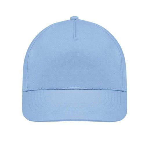 CASQUETTE 5 PANNEAUX EN COTON BROSSÉ