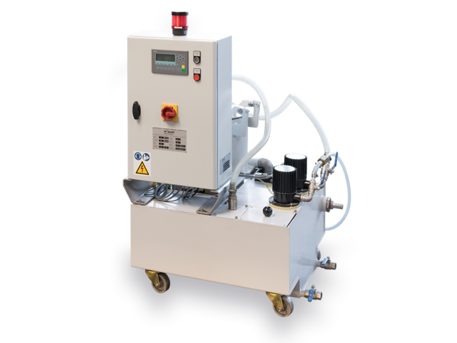 Centrifugeuse semi-automatique pour le traitement d'eau et effluent, adaptée aux applications à faible débit, jusqu'a 60 litres par minute - RZ 60 M_0