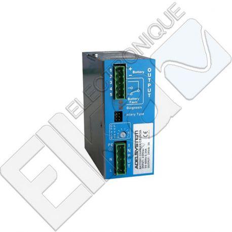 Chargeur de batterie ADELSystem 12V 3A - CB123A - Montage rail Din - Protection court-circuit et surcharge_0