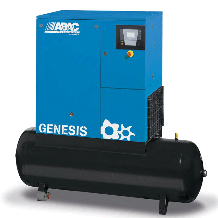 Compresseur d'air rotatif à vis ABAC - réservoir 500 litres - 20 CV triphasé - 13 bars - modèle 11577872_0