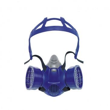 Dräger X-plore 3300 Masque de protection respiratoire adapté aux peintures  solvants, époxy résine, poussières | Demi-Masque peinture avec 2 cartouches