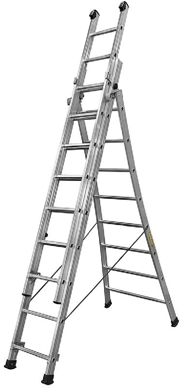 Échelle transformable 3 plans PRT3 - 2m75 à 6m10_0