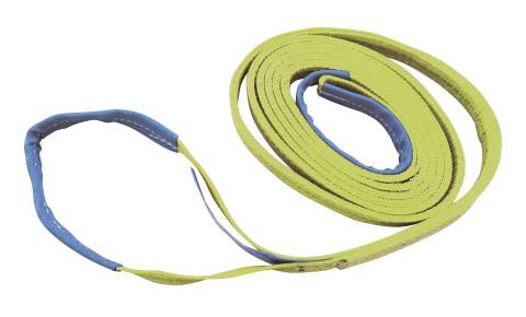 Élingue de levage 3 Tonnes - 3000 kg, 4m en polyester double couche - Norme DIN-EN1492-1_0