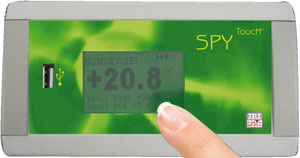 Enregistreur de température tactile SPY ToucH' - jusqu'à 40 000 mesures et normes EN 12830_0