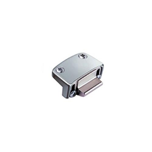 GÂCHE POUR SERRURE ANTI-PANIQUE OLTRE - 16/24 MM - 2 VANTAUX - PVC - NOIR FAPIM