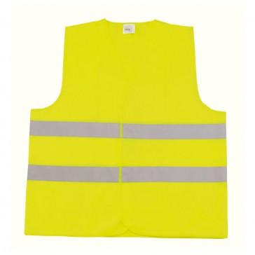 Gilet haute visibilité jaune - 2 bandes rétro-réfléchissantes - Taille XXL - OPSIAL_0