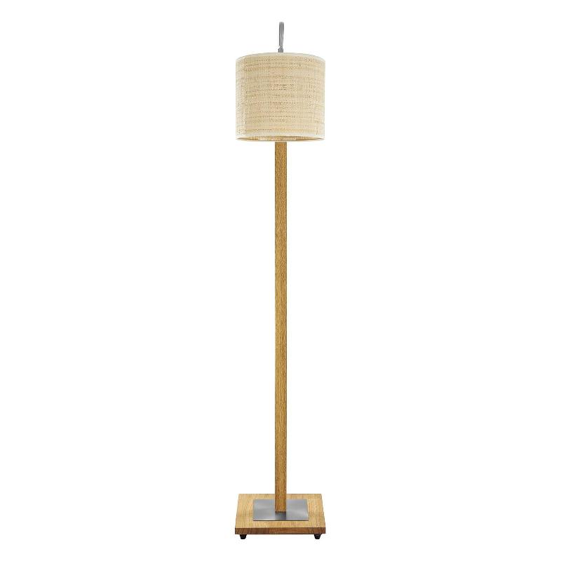 HERZBLUT RIKA LAMPE SUR PIED, CHÊNE CENDRÉ HUILÉ/SABLE