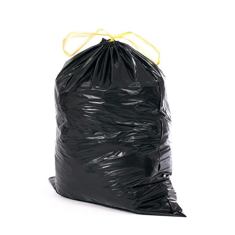 Housse conteneur noire 660 L PEBD régénéré – 30 µ – Carton de 50 - noir HS660NP013_0