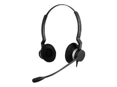 JABRA BIZ 2300 CASQUE AVEC FIL ARCEAU BUREAU/CENTRE D'APPELS USB TYPE-A NOIR