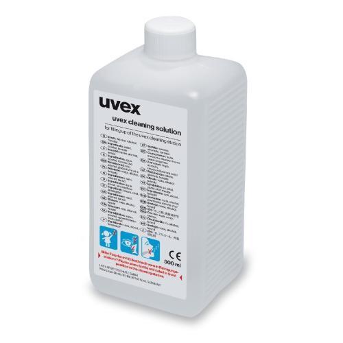 LIQUIDE NETTOYANT OCULAIRE POUR STATION DE NETTOYAGE À LUNETTES UVEX