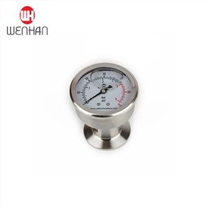 Manomètres à membrane - xiangshan wenhan fluid equipment co., ltd. - matériel: acier inoxydable_0