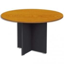 MT INTERNATIONAL TABLE RONDE MT1 CONFORT MERISIER  - DIAMÈTRE 120 X HAUTEUR 75 CM
