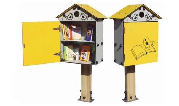 Nid pour livre : Petite bibliothèque gratuite pour les enfants et adolescents - Réf PM804_0