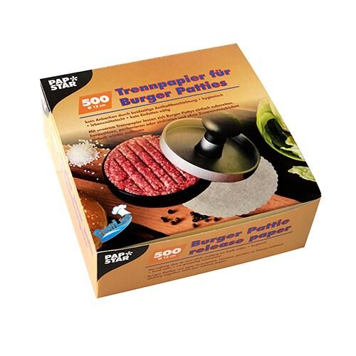 Papier absorbant pour hamburgers Ø 13 cm blanc (8000 unités) PAPSTAR - blanc 87816_0