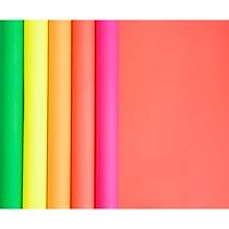 PAPIER AFFICHE 90G, 5X0,35M EN CARTON PRÉS. DE 20 RLX ASS. FLUO - LOT DE 20