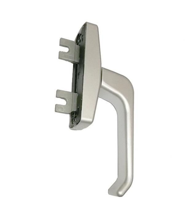 POIGNÉE SPACIO SIMPLE DIRECTION PERÇAGE 84/98 OB/OF FINITION ARGENT - FERCO - G-46551-00-0-1