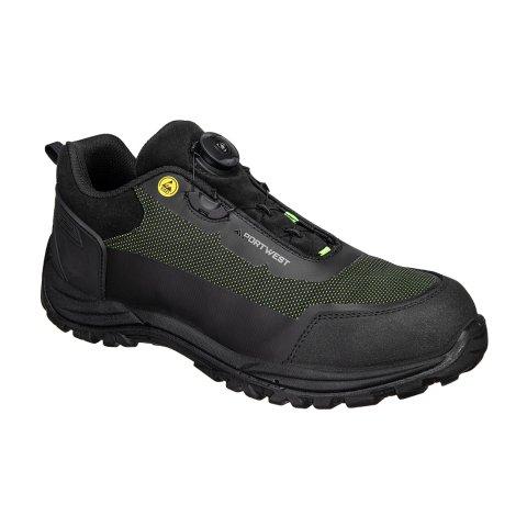 PORTWEST FE05 CHAUSSURES GIRDER COMPOSITE MID S3S ESD SR FO NOIR/VERT - TAILLE 47