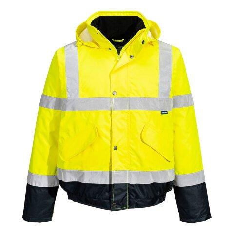 PORTWEST S266 BLOUSON HV BICOLORE JAUNE/MARINE - TAILLE M