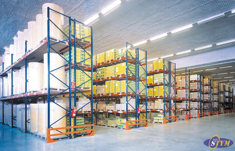 Rayonnages à palettes conventionnels - système de stockage adaptable et modulable avec capacités jusqu'à 4000 kg par niveau_0