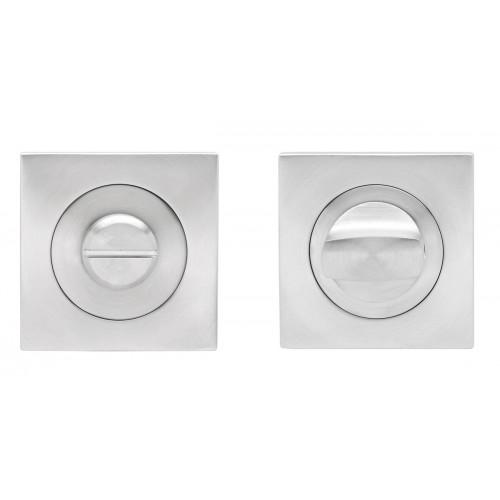 ROSACE 3 PIÈCES CARRÉE EN INOX SATINÉ - SÉRIE EZ1340 - CONDAMNATION KARCHER DESIGN