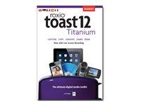 ROXIO TOAST TITANIUM - (VERSION 12 ) - ENSEMBLE DE BOÎTES - 1 UTILISATEUR - CD ( MINI-BOÎTIER ) - MAC - MULTILINGUE