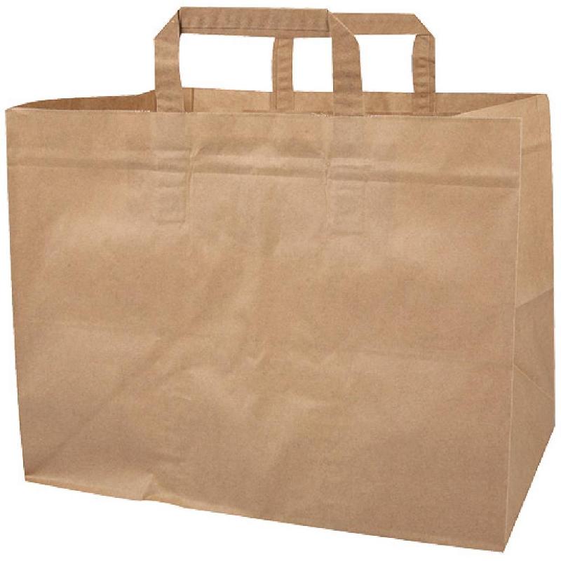 SAC CABAS KRAFT BRUN 70 G/M² 32X20X23 CM X 250 FIRPLAST
