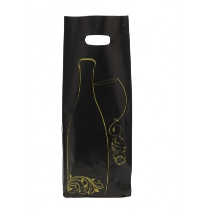 Sac plastique amazone noir 2 blles_0