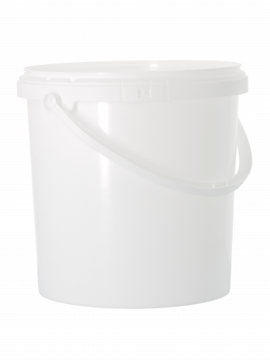 SEAU PLASTIQUE PP 12, 5L BLANC_0